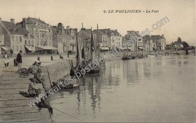 Carte postale ancienne Le Port — Le Pouliguen (Loire-Atlantique)