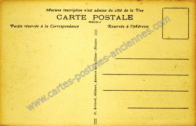 Carte postale ancienne Arriere Artaud — Non Localisée (Loire-Atlantique)