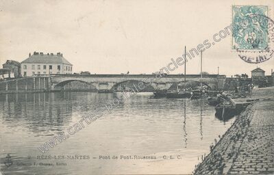 Carte postale ancienne Reze les Nantes — Rezé (Loire-Atlantique)