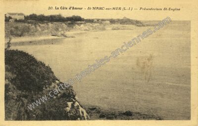 Carte postale ancienne St Marc sur Mer — Saint-Nazaire (Loire-Atlantique)