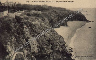 Carte postale ancienne St Marc sur Mer — Saint-Nazaire (Loire-Atlantique)