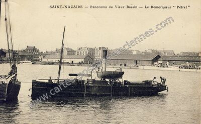 Carte postale ancienne St Nazaire — Saint-Nazaire (Loire-Atlantique)