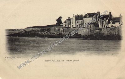 Carte postale ancienne Au temps passé — Saint-Nazaire (Loire-Atlantique)