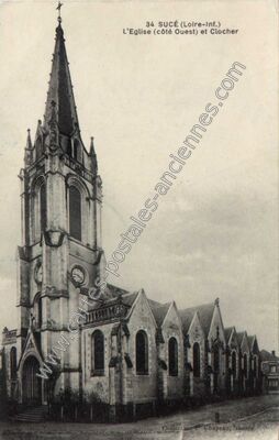 Carte postale ancienne Suce — Sucé-sur-Erdre (Loire-Atlantique)