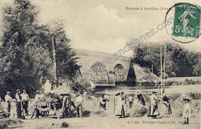 Carte postale ancienne Portillon — Vertou (Loire-Atlantique)