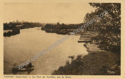 Carte postale ancienne Portillon — Vertou (Loire-Atlantique)