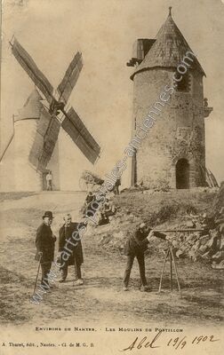 Carte postale ancienne Portillon — Vertou (Loire-Atlantique)