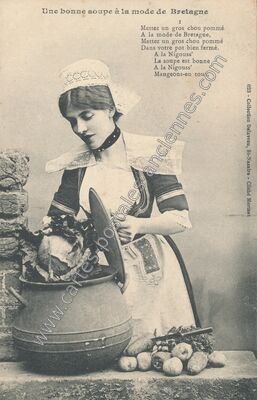 Carte postale ancienne Bretagne — Non Localisée (Loire-Atlantique)