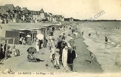 Carte postale ancienne La Baule — La Baule-Escoublac (Loire-Atlantique)