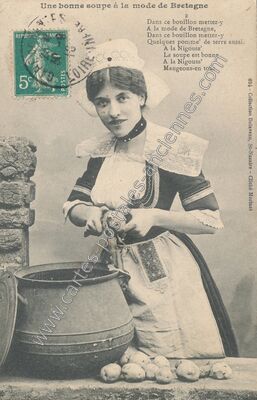 Carte postale ancienne Bretagne — Non Localisée (Loire-Atlantique)