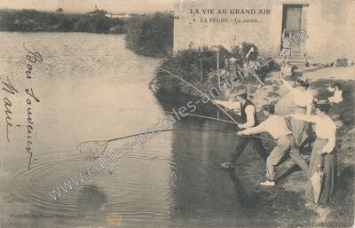 Carte postale ancienne La Vie au Grand Air — Non Localisée (Loire-Atlantique)