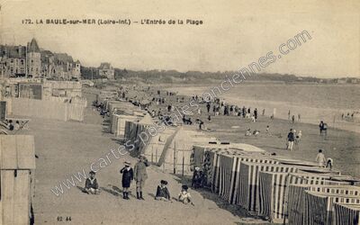 Carte postale ancienne La Baule sur Mer — La Baule-Escoublac (Loire-Atlantique)