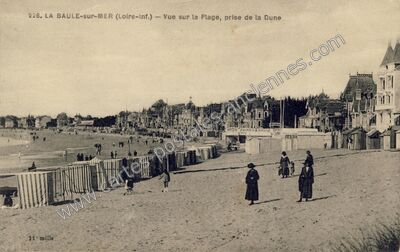 Carte postale ancienne La Baule sur Mer — La Baule-Escoublac (Loire-Atlantique)