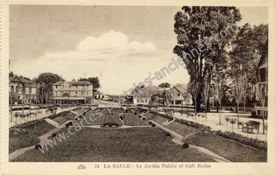 Carte postale ancienne La Baule — La Baule-Escoublac (Loire-Atlantique)