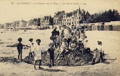 Carte postale ancienne La Baule — La Baule-Escoublac (Loire-Atlantique)
