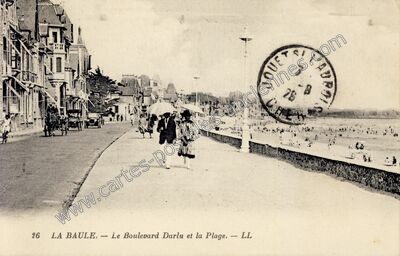 Carte postale ancienne La Baule — La Baule-Escoublac (Loire-Atlantique)