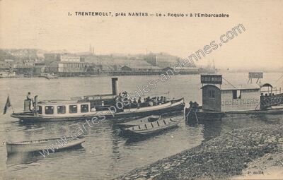 Carte postale ancienne Trentemoult — Rezé (Loire-Atlantique)