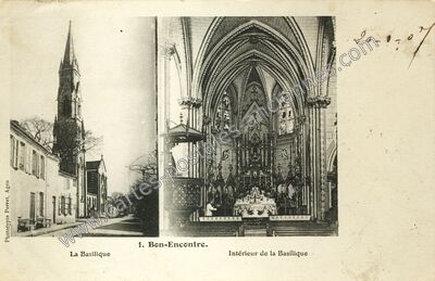 Carte postale ancienne Bon Encontre — Non Localisée (Lot)