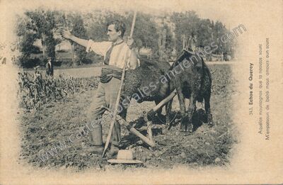 Carte postale ancienne Echos du Quercy — Non Localisée (Lot)