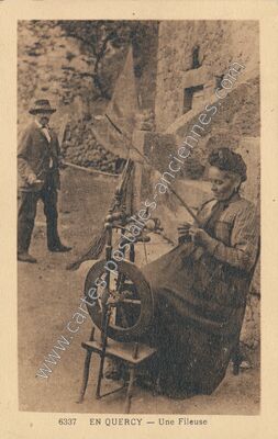 Carte postale ancienne En Quercy — Non Localisée (Lot)
