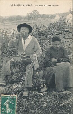 Carte postale ancienne Le Causse Illustre — Non Localisée (Lot)