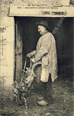 Carte postale ancienne Le Lot Illustre — Non Localisée (Lot)