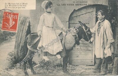 Carte postale ancienne Le Lot Illustre — Non Localisée (Lot)
