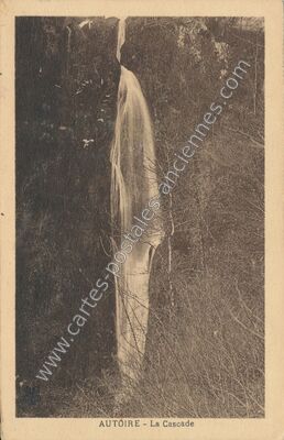 Carte postale ancienne La Cascade — Autoire (Lot)