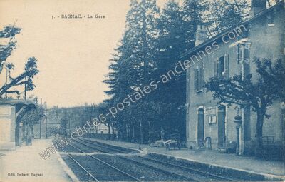 Carte postale ancienne Bagnac — Bagnac-sur-Célé (Lot)