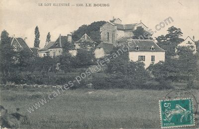 Carte postale ancienne Le Bourg — Le Bourg (Lot)