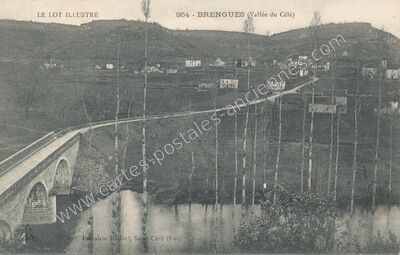 Carte postale ancienne Brengues — Brengues (Lot)