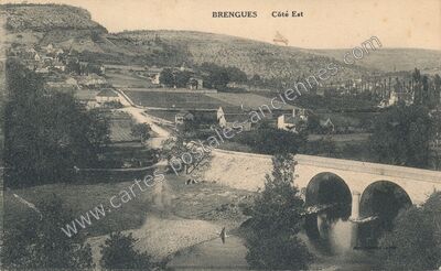 Carte postale ancienne Brengues — Brengues (Lot)