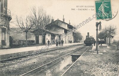 Carte postale ancienne Cajarc — Cajarc (Lot)