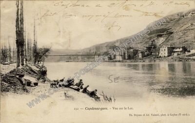 Carte postale ancienne Capdenac Gare — Capdenac (Lot)