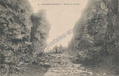 Carte postale ancienne Capdenac le Haut — Capdenac (Lot)