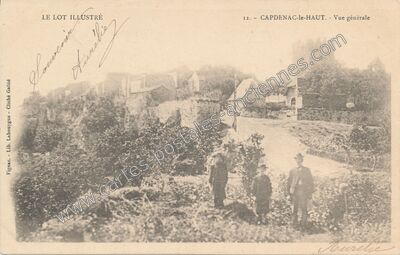 Carte postale ancienne Capdenac le Haut — Capdenac (Lot)