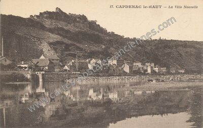 Carte postale ancienne Capdenac le Haut — Capdenac (Lot)