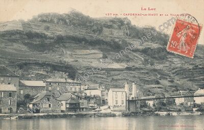 Carte postale ancienne Capdenac le Haut — Capdenac (Lot)