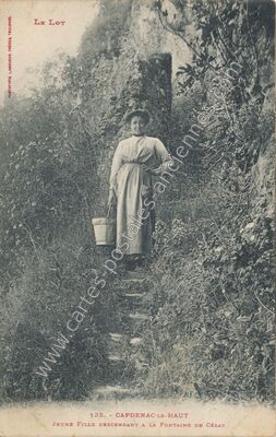 Carte postale ancienne Capdenac le Haut — Capdenac (Lot)