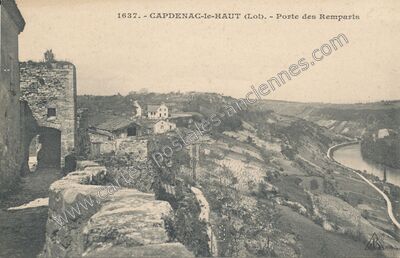 Carte postale ancienne Capdenac le Haut — Capdenac (Lot)