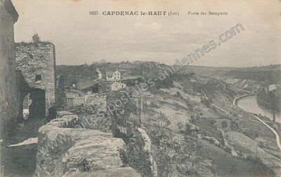 Carte postale ancienne Capdenac le Haut — Capdenac (Lot)