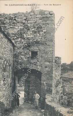Carte postale ancienne Capdenac le Haut — Capdenac (Lot)