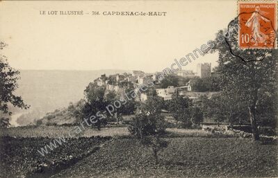 Carte postale ancienne Capdenac le Haut — Capdenac (Lot)