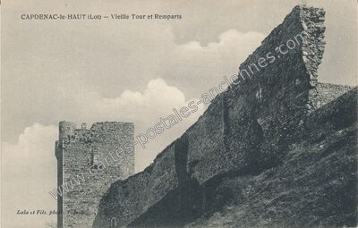 Carte postale ancienne Capdenac le Haut — Capdenac (Lot)