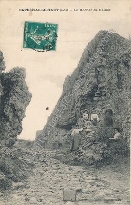 Carte postale ancienne Capdenac le Haut — Capdenac (Lot)