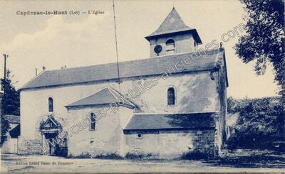 Carte postale ancienne Capdenac le Haut — Capdenac (Lot)