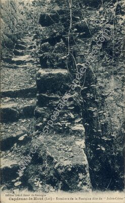 Carte postale ancienne Capdenac le Haut — Capdenac (Lot)
