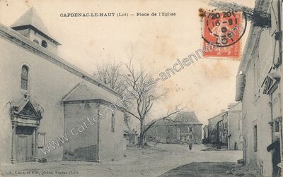 Carte postale ancienne Capdenac le Haut — Capdenac (Lot)