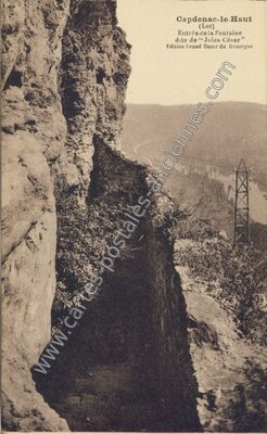 Carte postale ancienne Capdenac le Haut — Capdenac (Lot)