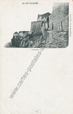 Carte postale ancienne Capdenac le Haut — Capdenac (Lot)